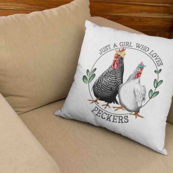 2X Just a girl who loves chickens T-shirt - Picture 6 of 10